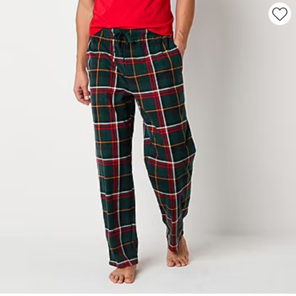 St. John's Bay Mens Microfleece Pajama Pants
